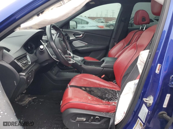 2019 Acura RDX w/A-Spec Pkg with VIN 5J8TC2H62KL026322, listed as a Copart auction lot 44932315 with 95,883 mi miles and Salvage Title. Bid and sale history available at carsss.com. Image 7.