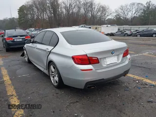 2013 BMW 5 Series 550i with VIN WBAFR9C57DDX80666, listed as a IAAI auction lot 41556020 with 137,418 mi miles and . Bid and sale history available at carsss.com. Image 3.