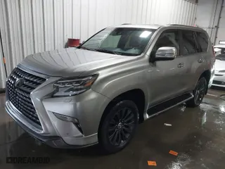 2021 Lexus GX with VIN JTJAM7BX5M5282671, listed as a IAAI auction lot 41363386 with 45,542 mi miles. Bid and sale history available at carsss.com. Image 2.