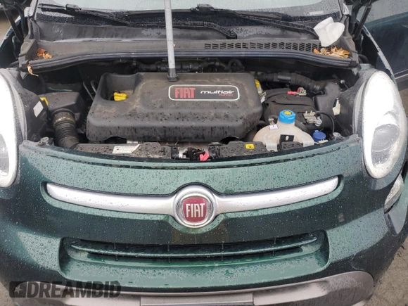 2014 FIAT 500L Trekking with VIN ZFBCFADH0EZ009238, listed as a Copart auction lot 42465845 with 104,858 mi miles and Salvage Title. Bid and sale history available at DreamBid. Image 11.