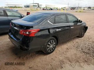 2017 Nissan Sentra SV with VIN 3N1AB7AP1HY222828, listed as a Copart auction lot 53758895 with 123,424 mi miles and Salvage Title. Bid and sale history available at carsss.com. Image 3.