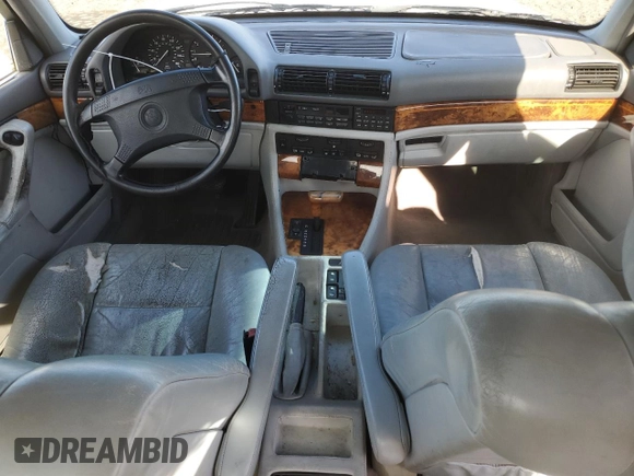 1993 BMW 7 Series with VIN WBAGD4323PDE63700, listed as a Copart auction lot 79675024 with 248,056 mi miles and Clean title. Bid and sale history available at DreamBid. Image 8.