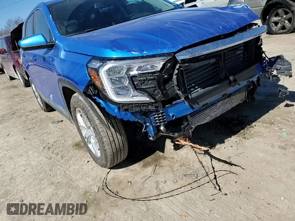 2024 GMC Terrain SLE z VIN 3GKALMEG4RL121997, wystawiony jako Copart lot #47182295 z przebiegiem 12 160 mil mil oraz Szkoda całkowita • Salvage title. Historia ofert i sprzedaży dostępna na DreamBid. Obrazek 12.