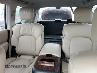 2020 Nissan Armada Platinum with VIN JN8AY2NF8L9360207, listed as a Copart auction lot 73883104 with Not Provided miles and Non Repairable. Bid and sale history available at carsss.com. Image 10.