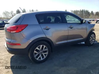 2016 Kia Sportage LX with VIN KNDPB3AC5G7850887, listed as a Copart auction lot 52485575 with 110,611 mi miles and Salvage Title. Bid and sale history available at carsss.com. Image 3.