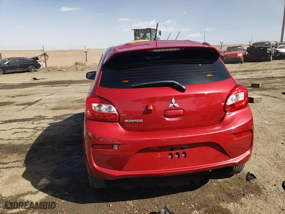 2020 Mitsubishi Mirage ES with VIN ML32A3HJ9LH007364, listed as a Copart auction lot 48589865 with 54,535 mi miles and Salvage Title. Bid and sale history available at carsss.com. Image 14.