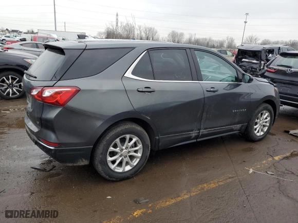 2021 Chevrolet Equinox LT with VIN 3GNAXKEV3ML380161, listed as a Copart auction lot 86298544 with 53,348 mi miles and Salvage Title. Bid and sale history available at carsss.com. Image 3.