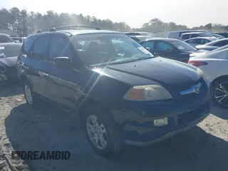 2004 Acura MDX Touring Pkg RES w/Nav with VIN 2HNYD18904H554795, listed as a IAAI auction lot 41649432 with 218,000 mi miles. Bid and sale history available at carsss.com. Image 1.