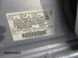 2009 Nissan Sentra FE+ with VIN 3N1AB61EX9L612396, listed as a IAAI auction lot 41475365 with 154,444 mi miles and . Bid and sale history available at DreamBid. Image 9.