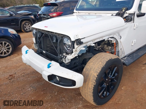2021 Jeep Wrangler Unlimited Sahara with VIN 1C4JJXP64MW840094, listed as a IAAI auction lot 40830676 with 31,716 mi miles and . Bid and sale history available at DreamBid. Image 6.