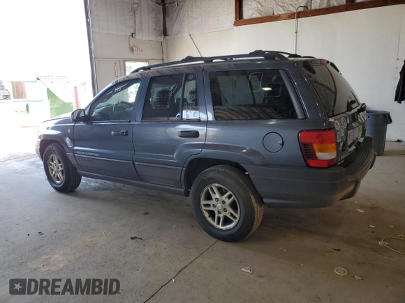 2004 Jeep Grand Cherokee Laredo z VIN 1J4GW48S14C338788, wystawiony jako Copart lot #53136715 z przebiegiem 150 352 mil mil oraz Szkoda całkowita • Salvage title. Historia ofert i sprzedaży dostępna na DreamBid. Obrazek 2.