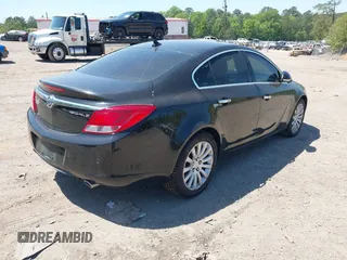 2013 Buick Regal Turbo Premium 2 with VIN 2G4GT5GV5D9250345, listed as a IAAI auction lot 42045902 with 209,766 mi miles. Bid and sale history available at carsss.com. Image 4.