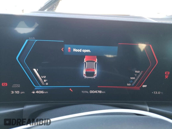 2025 BMW M2 z VIN 3MF23DM03S8F00757, wystawiony jako Copart lot #79146734 z przebiegiem 478 mil mil oraz Szkoda całkowita • Salvage title. Historia ofert i sprzedaży dostępna na DreamBid. Obrazek 9.