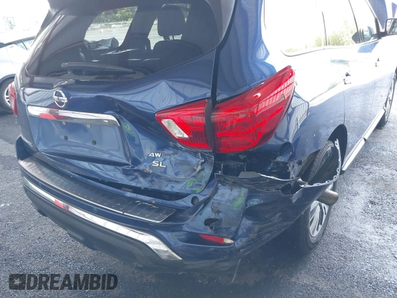 2020 Nissan Pathfinder SL with VIN 5N1DR2CM5LC605535, listed as a IAAI auction lot 42441200 with 88,737 mi miles and . Bid and sale history available at DreamBid. Image 6.