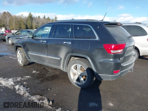 2013 Jeep Grand Cherokee Overland with VIN 1C4RJFCT3DC636378, listed as a IAAI auction lot 41477415 with 147,651 mi miles. Bid and sale history available at carsss.com. Image 3.