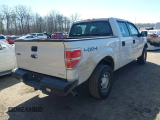 2014 Ford F-150 XL with VIN 1FTFW1EF6EKG07589, listed as a IAAI auction lot 41757895 with 190,281 mi miles. Bid and sale history available at carsss.com. Image 4.