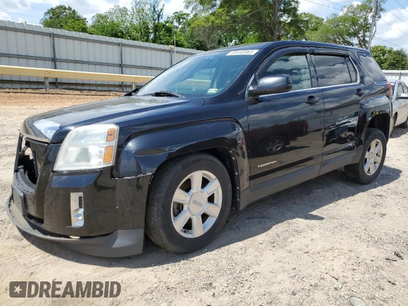 2011 GMC Terrain SLE-1 with VIN 2CTFLREC2B6330522, listed as a Copart auction lot 55458965 with 129,164 mi miles and Salvage title. Bid and sale history available at DreamBid. Image 1.