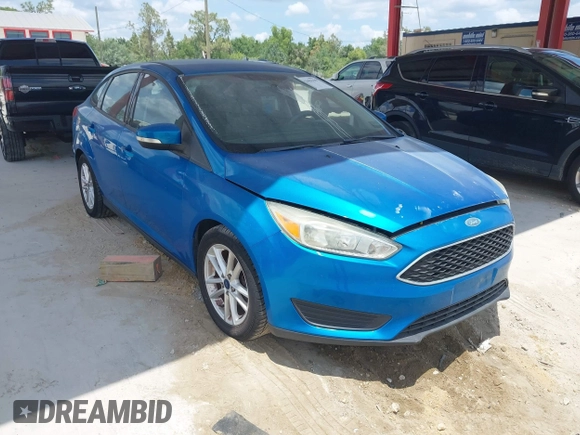 2015 Ford Focus SE with VIN 1FADP3F2XFL354354, listed as a IAAI auction lot 42183319 with 102,232 mi miles and . Bid and sale history available at carsss.com. Image 1.