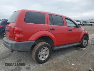 2004 Dodge Durango SXT с VIN 1D4HD38K14F186507, выставлен на аукционе Copart как лот 85959984 с пробегом 204 378 миль миль и Списание • Salvage title. История ставок и продаж доступна на DreamBid. Изображение 3.