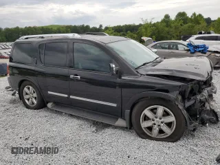 2012 Nissan Armada Platinum z VIN 5N1AA0NC4CN613049, wystawiony jako Copart lot #64414564 z przebiegiem 143 009 mil mil oraz Szkoda całkowita • Salvage title. Historia ofert i sprzedaży dostępna na DreamBid. Obrazek 4.