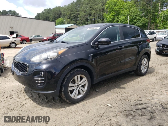 2017 Kia Sportage LX z VIN KNDPMCAC8H7083502, wystawiony jako Copart lot #58494505 z przebiegiem 110 325 mil mil oraz Czysty tytuł • Clean title. Historia ofert i sprzedaży dostępna na DreamBid. Obrazek 1.