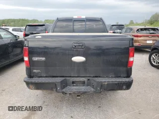 2007 Ford F-150 XLT with VIN 1FTPW14V87FB87620, listed as a Copart auction lot 51281844 with 0 mi miles and Salvage Title. Bid and sale history available at carsss.com. Image 6.