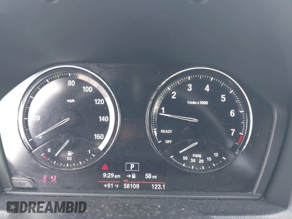 2018 BMW X2 sDrive28i with VIN WBXYJ3C34JEJ82980, listed as a IAAI auction lot 42473599 with 58,109 mi miles and . Bid and sale history available at DreamBid. Image 7.