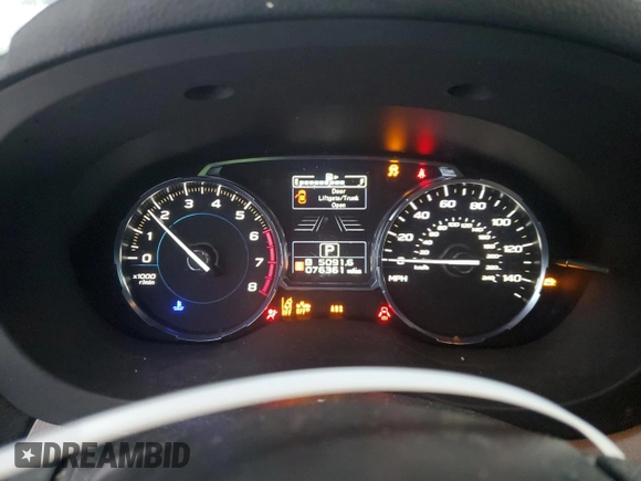 2018 Subaru Forester Premium with VIN JF2SJAGC6JH581326, listed as a Copart auction lot 87641075 with 76,361 mi miles and Clean Title. Bid and sale history available at DreamBid. Image 9.