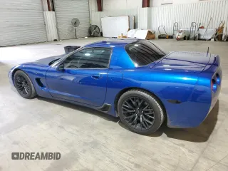 2003 Chevrolet Corvette Z06 with VIN 1G1YY12S735113198, listed as a Copart auction lot 88891225 with 50,405 mi miles and Clean Title. Bid and sale history available at carsss.com. Image 2.