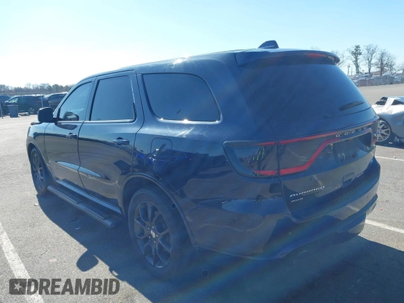2016 Dodge Durango R/T with VIN 1C4SDJCT3GC416609, listed as a IAAI auction lot 41888750 with 78,007 mi miles and . Bid and sale history available at DreamBid. Image 3.