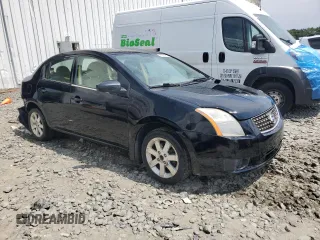 2008 Nissan Sentra S with VIN 3N1AB61E18L699314, listed as a Copart auction lot 62809975 with 193,039 mi miles and Salvage title. Bid and sale history available at DreamBid. Image 4.
