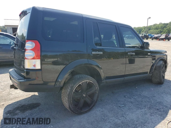 2011 Land Rover LR4 HSE with VIN SALAG2D43BA557032, listed as a Copart auction lot 63202195 with 181,513 mi miles and Salvage title. Bid and sale history available at DreamBid. Image 3.