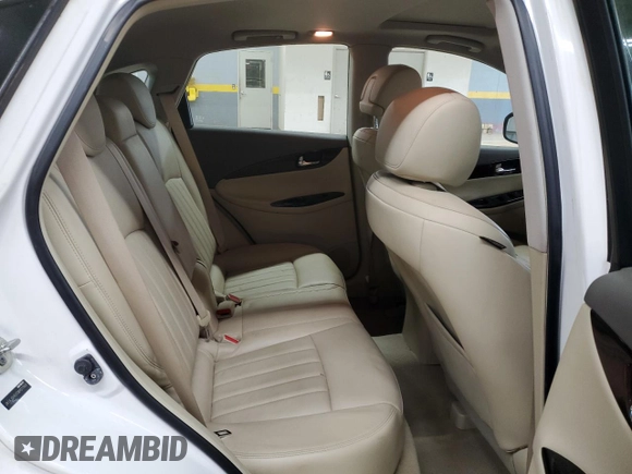 2012 Infiniti EX Journey with VIN JN1AJ0HR2CM451564, listed as a Copart auction lot 84375224 with 137,388 mi miles and Salvage Title. Bid and sale history available at DreamBid. Image 12.