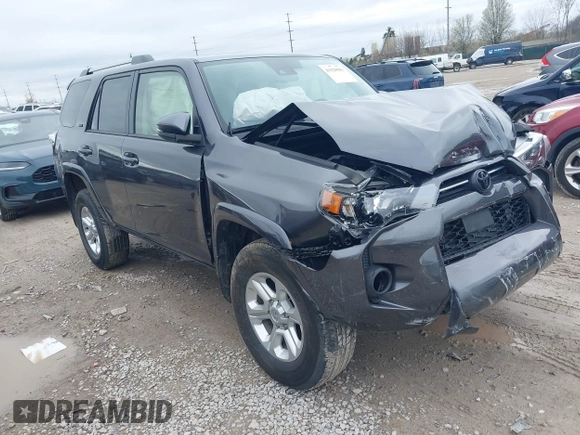 2023 Toyota 4Runner SR5 Premium with VIN JTENU5JRXP6147336, listed as a IAAI auction lot 41920981 with 41,703 mi miles and . Bid and sale history available at DreamBid. Image 1.