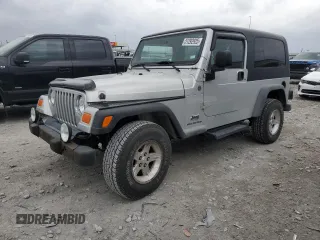 2004 Jeep Wrangler Sport z VIN 1J4FA49S54P800626, wystawiony jako Copart lot #51292925 z przebiegiem 93 724 mil mil oraz Szkoda całkowita • Salvage title. Historia ofert i sprzedaży dostępna na DreamBid. Obrazek 1.