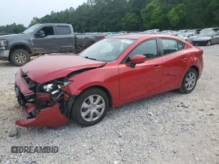 2015 Mazda 3 i Sport with VIN 3MZBM1U7XFM158861, listed as a Copart auction lot 57870775 with 117,117 mi miles and Salvage title. Bid and sale history available at DreamBid. Image 1.