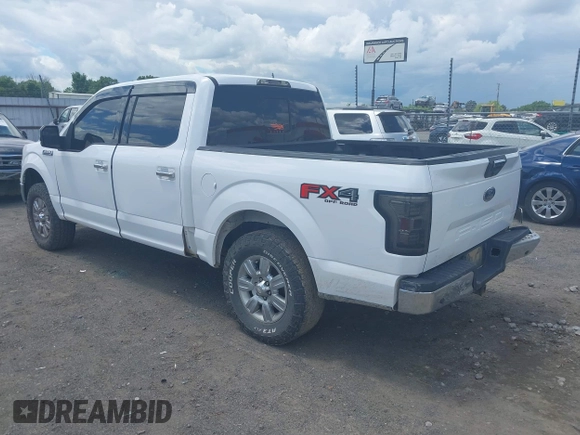 2018 Ford F-150 XL with VIN 1FTEW1E50JKC91068, listed as a IAAI auction lot 42221345 with 135,095 mi miles and . Bid and sale history available at DreamBid. Image 3.