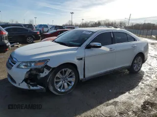 2010 Ford Taurus Limited with VIN 1FAHP2FW7AG139594, listed as a Copart auction lot 43525705 with 0 mi miles and Salvage Title. Bid and sale history available at carsss.com. Image 1.
