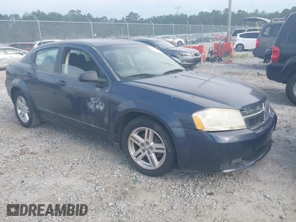 2008 Dodge Avenger SXT z VIN 1B3LC56K98N227150, wystawiony jako IAAI lot #42317814 z przebiegiem 187 048 mil mil oraz . Historia ofert i sprzedaży dostępna na DreamBid. Obrazek 1.