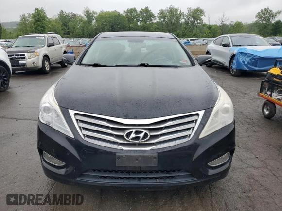 2013 Hyundai Azera with VIN KMHFG4JG2DA224164, listed as a Copart auction lot 58184245 with 206,811 mi miles and Clean title. Bid and sale history available at DreamBid. Image 5.
