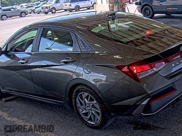 2024 Hyundai Elantra SEL with VIN KMHLM4DG6RU648010, listed as a IAAI auction lot 42852865 with 29,603 mi miles and . Bid and sale history available at DreamBid. Image 1.