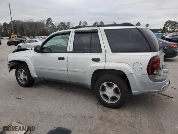 2007 Chevrolet TrailBlazer LS with VIN 1GNDS13SX72176378, listed as a Copart auction lot 85779384 with 0 mi miles and Salvage Title. Bid and sale history available at carsss.com. Image 2.