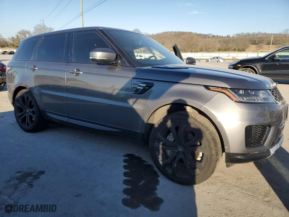 2019 Land Rover Range Rover Sport HSE with VIN SALWR2RV7KA841555, listed as a Copart auction lot 48297055 with 67,680 mi miles and Salvage Title. Bid and sale history available at carsss.com. Image 4.
