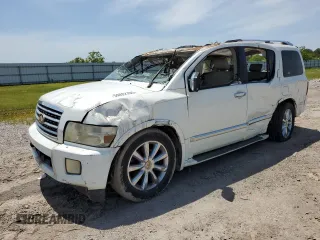 2008 Infiniti QX56 with VIN 5N3AA08D78N914367, listed as a Copart auction lot 55822705 with 275,320 mi miles and Salvage title. Bid and sale history available at DreamBid. Image 1.