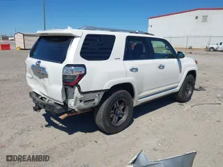 2015 Toyota 4Runner Limited with VIN JTEBU5JR8F5260158, listed as a IAAI auction lot 41859004 with 164,280 mi miles. Bid and sale history available at carsss.com. Image 4.