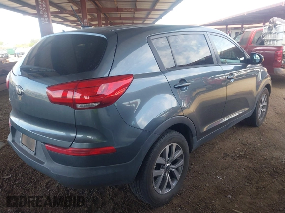 2014 Kia Sportage LX with VIN KNDPB3ACXE7588801, listed as a IAAI auction lot 42180018 with 192,062 mi miles and . Bid and sale history available at carsss.com. Image 4.