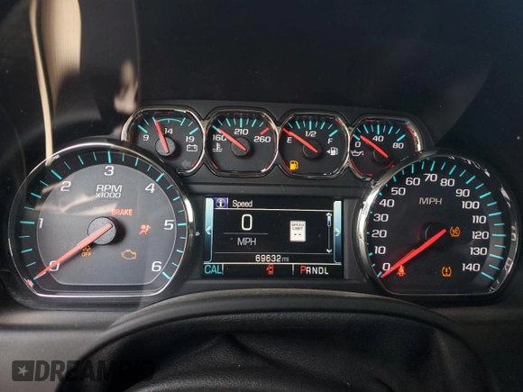 2018 Chevrolet Suburban Premier with VIN 1GNSCJKC7JR104888, listed as a Copart auction lot 68027604 with 69,632 mi miles and Salvage title. Bid and sale history available at DreamBid. Image 9.