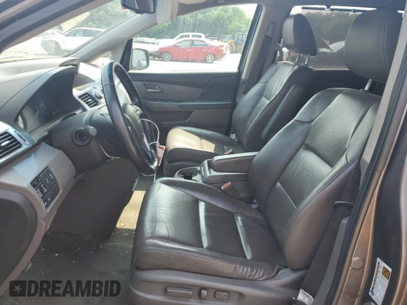 2013 Honda Odyssey Touring with VIN 5FNRL5H93DB017932, listed as a Copart auction lot 60112165 with 110,761 mi miles and Salvage title. Bid and sale history available at DreamBid. Image 7.
