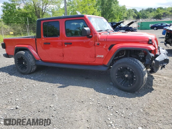 2022 Jeep Gladiator High Altitude with VIN 1C6HJTFG6NL103412, listed as a Copart auction lot 59187975 with 28,177 mi miles and Salvage title. Bid and sale history available at DreamBid. Image 4.