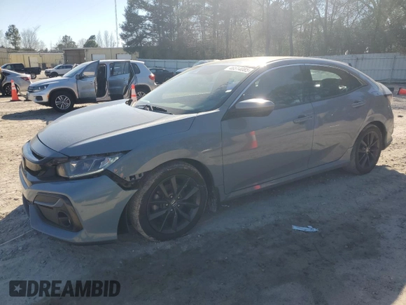 2020 Honda Civic EX-L z VIN SHHFK7H89LU216506, wystawiony jako Copart lot #46514085 z przebiegiem 120 597 mil mil oraz Szkoda całkowita • Salvage title. Historia ofert i sprzedaży dostępna na DreamBid. Obrazek 1.